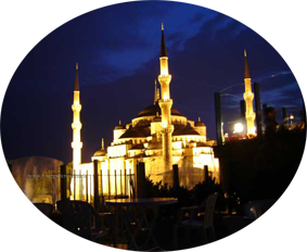 Moschea Blu notte