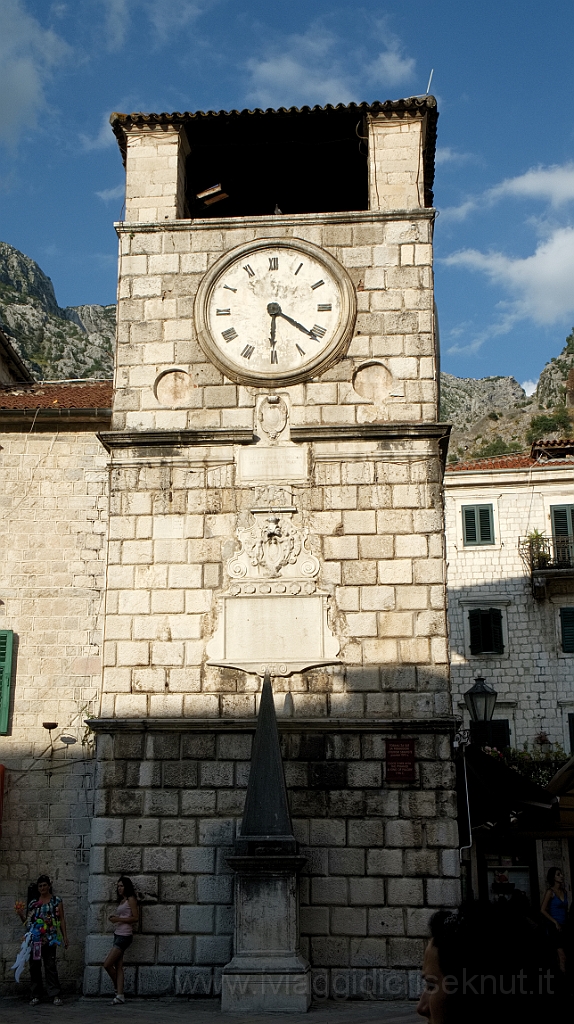 DSC00949.jpg - Kotor, Torre dell'orologio.