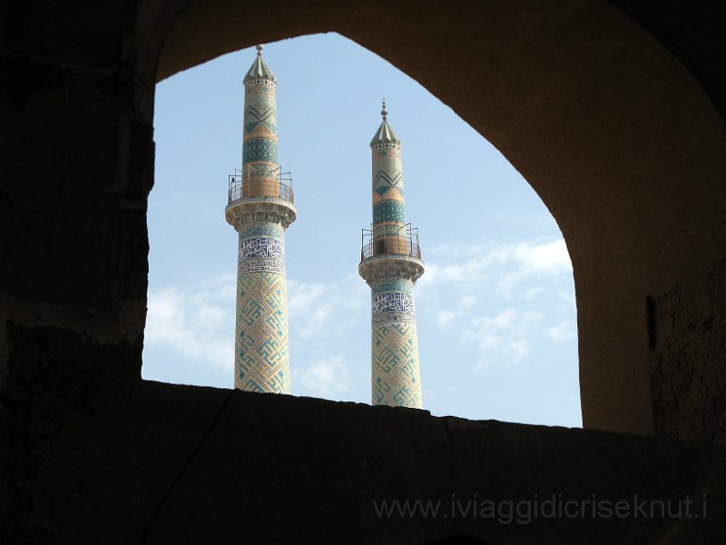 IMG_2128.JPG - Minareti della Mashed e Jame Mosque.