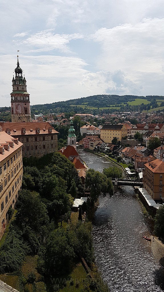 20190802_112854.jpg - Vista sul centro storico dal belvedere del Castello.